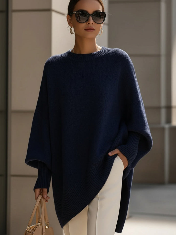 Olivia | Oversized Knit Jumper Dress Drop Shoulder
