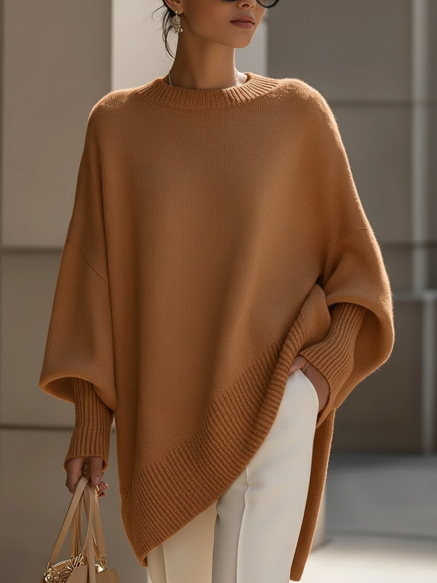 Olivia | Oversized Knit Jumper Dress Drop Shoulder
