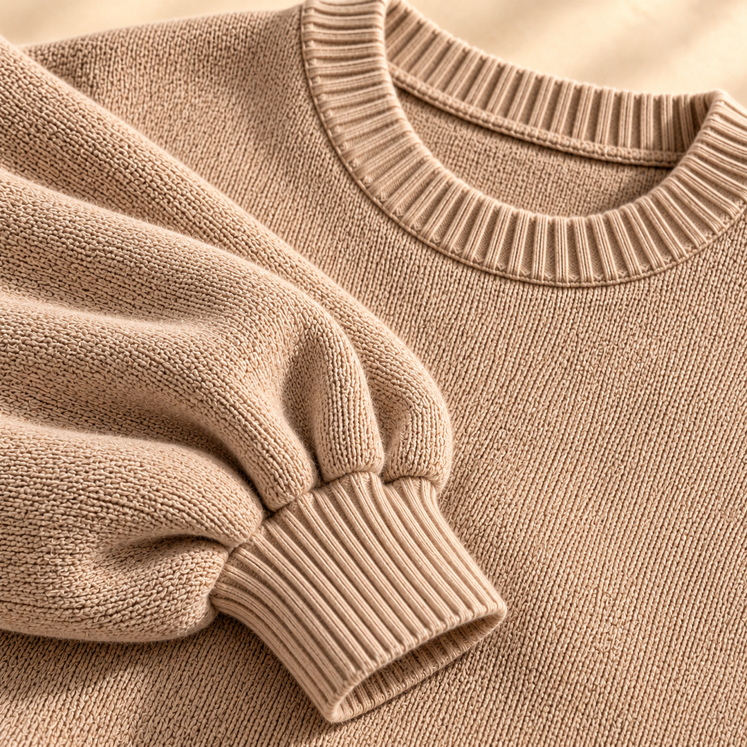 Maisie | Balloon Sleeve Jumper Mini Dress