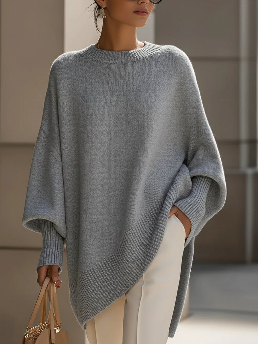 Olivia | Oversized Knit Jumper Dress Drop Shoulder