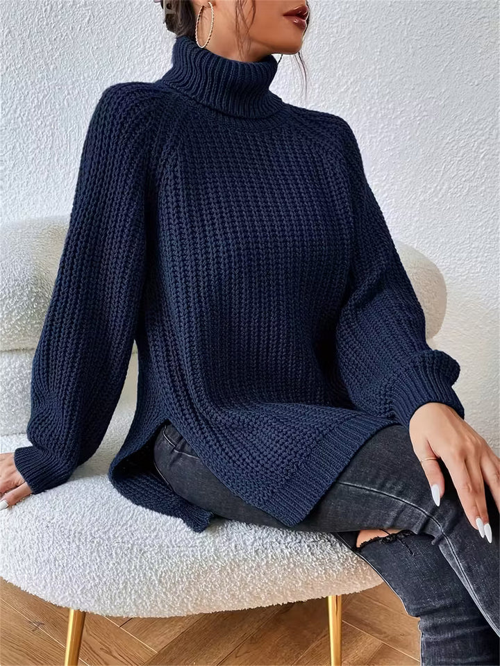 Gemma | Womens Turtleneck Knit Sweater