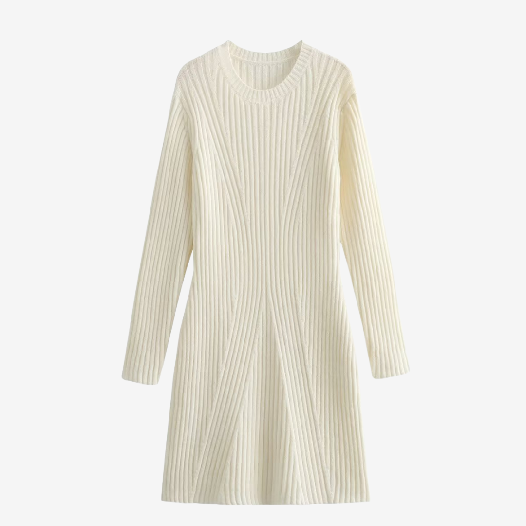 Evie | Knit Mini Sweater Dress