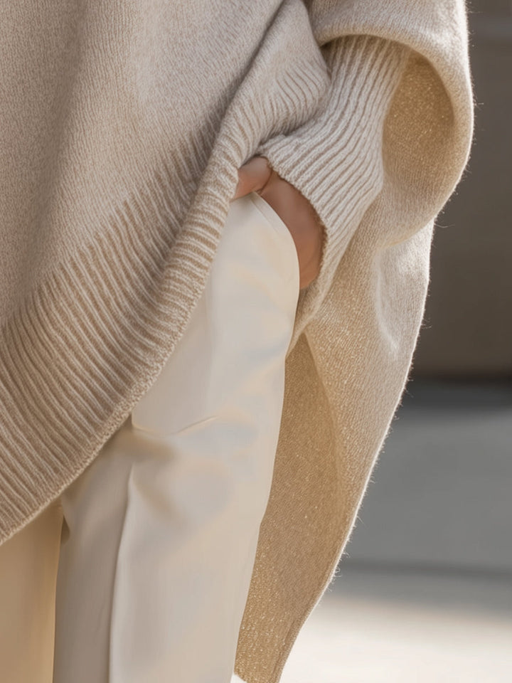 Olivia | Oversized Knit Jumper Dress Drop Shoulder