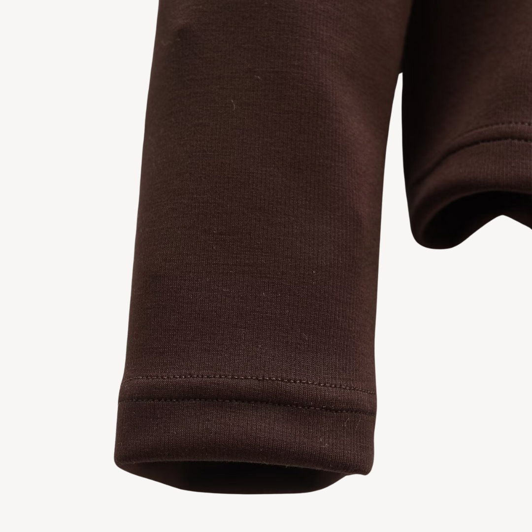 Bronte | Quilted Hooded Zip Long Sleeve Jacket
