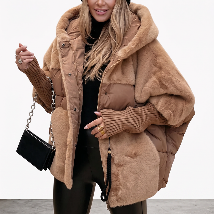 Freya | Oversized Quilted Puffer Jacket Hooded