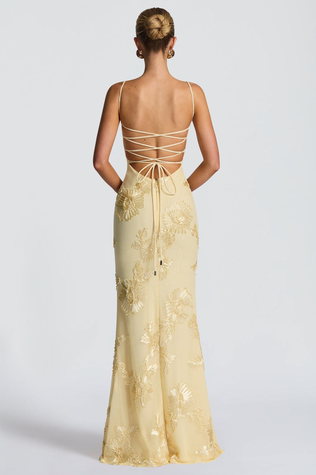 Amelia | Wedding Guest Floral Chiffon Maxi Dress