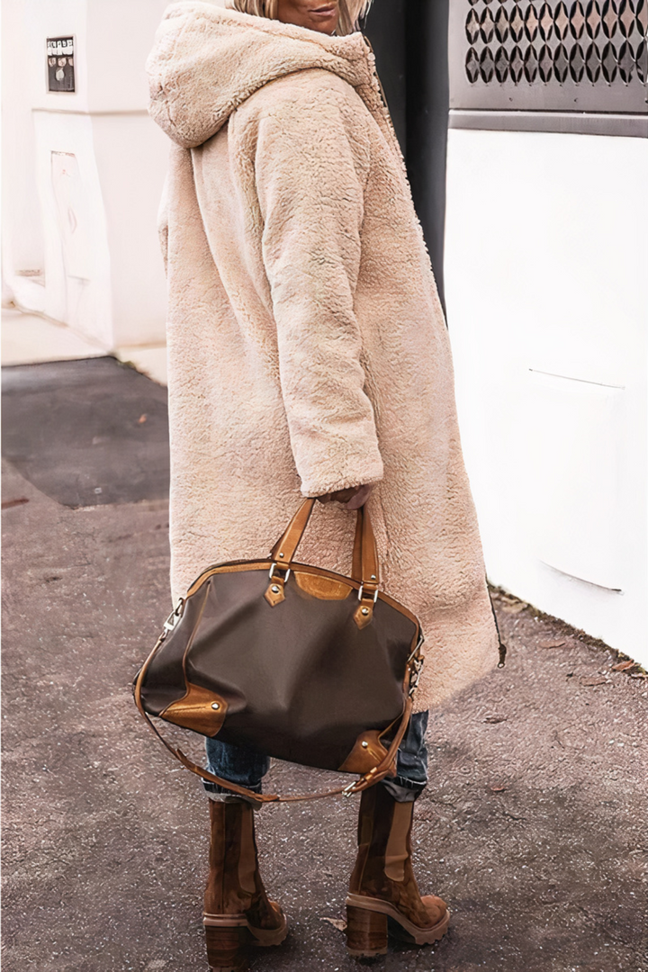 Amelia | Womens Oversized Longline Quilted Puffer Coat