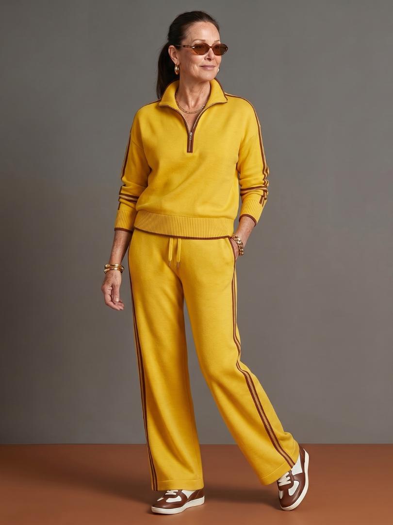 Arabella | Womens Quarter Zip Long Sleeve Collared Jumper