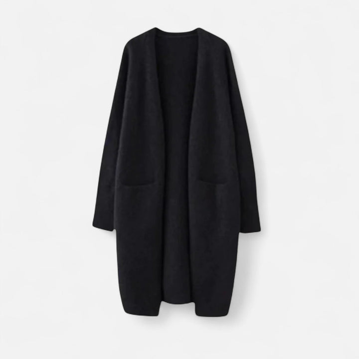 Ivy | Relaxed V-Neck Open Front Cardigan