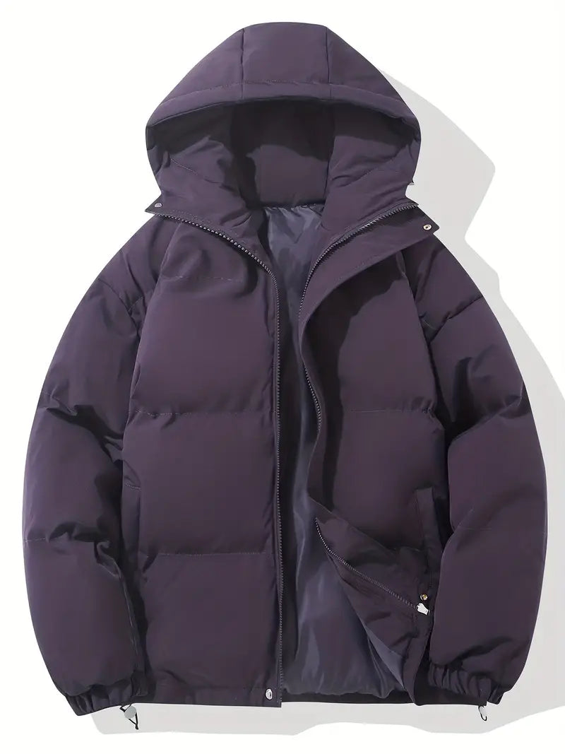 Blair | Hooded Quilted Zip Puffer Winter Coat