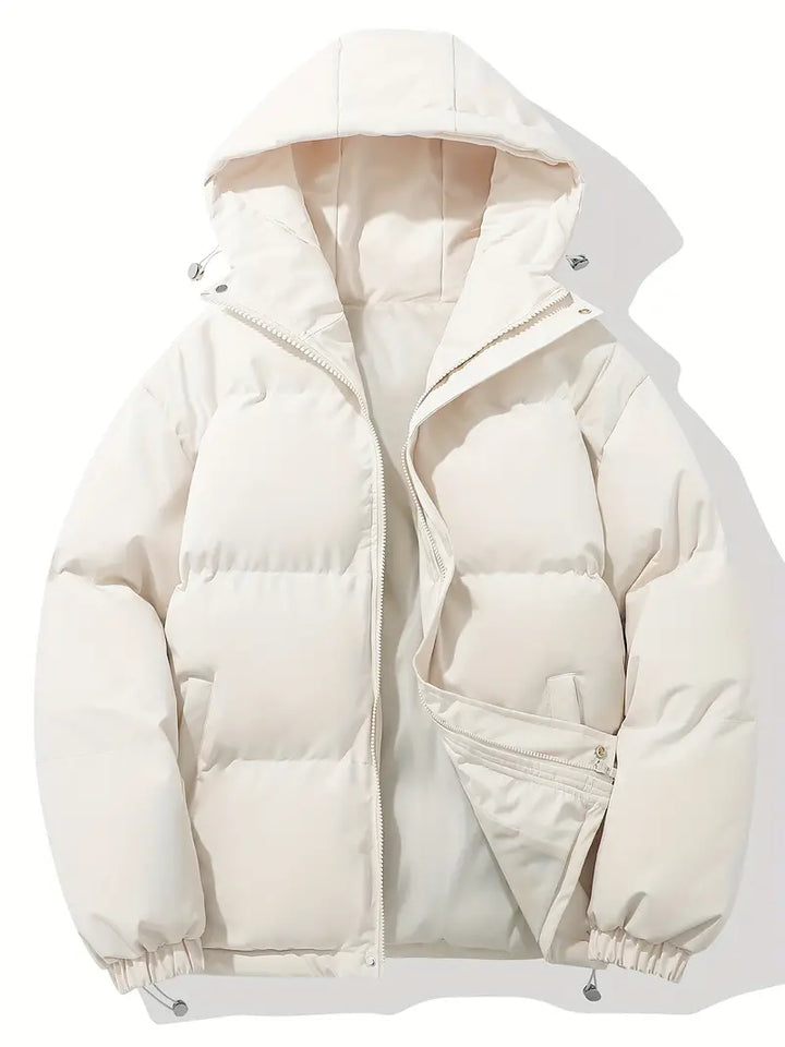 Blair | Hooded Quilted Zip Puffer Winter Coat