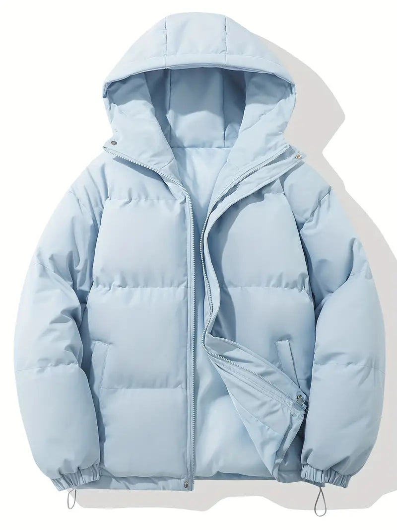 Blair | Hooded Quilted Zip Puffer Winter Coat