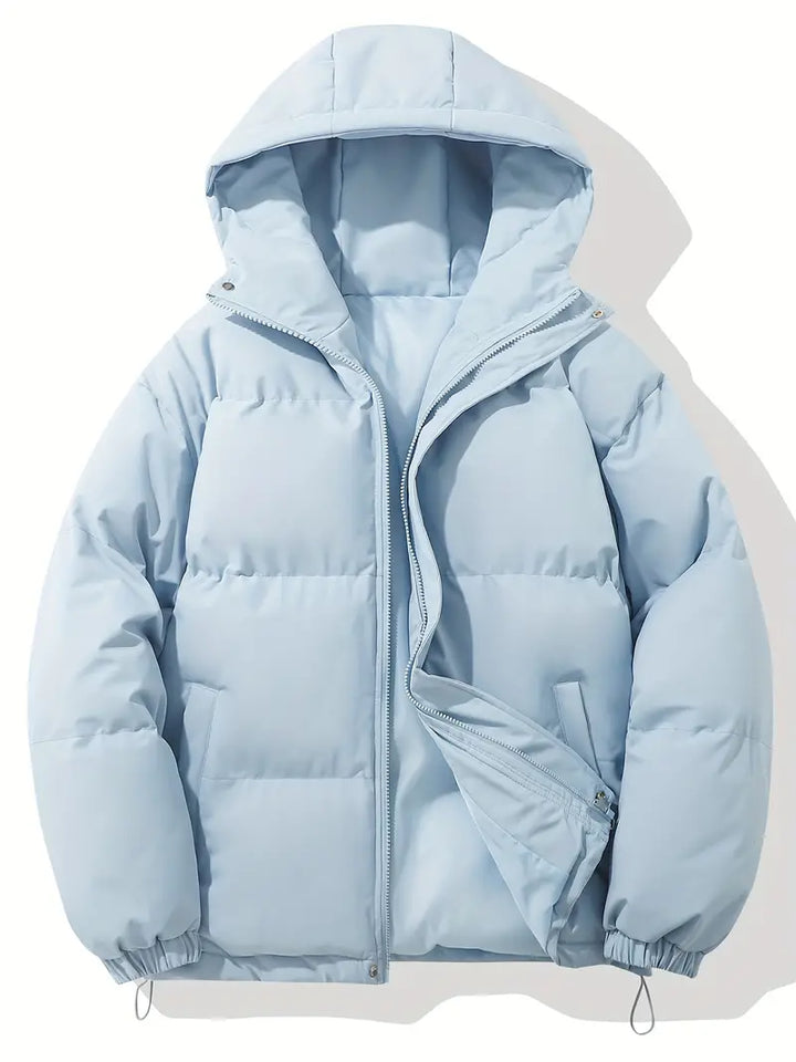 Blair | Hooded Quilted Zip Puffer Winter Coat