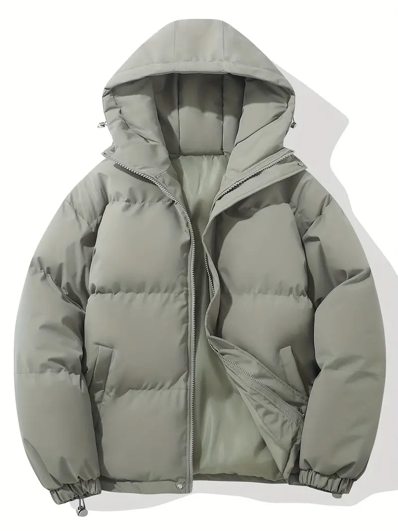 Blair | Hooded Quilted Zip Puffer Winter Coat