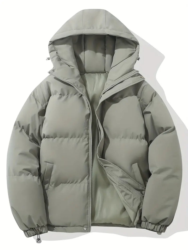 Blair | Hooded Quilted Zip Puffer Winter Coat