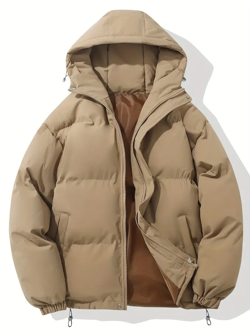 Blair | Hooded Quilted Zip Puffer Winter Coat