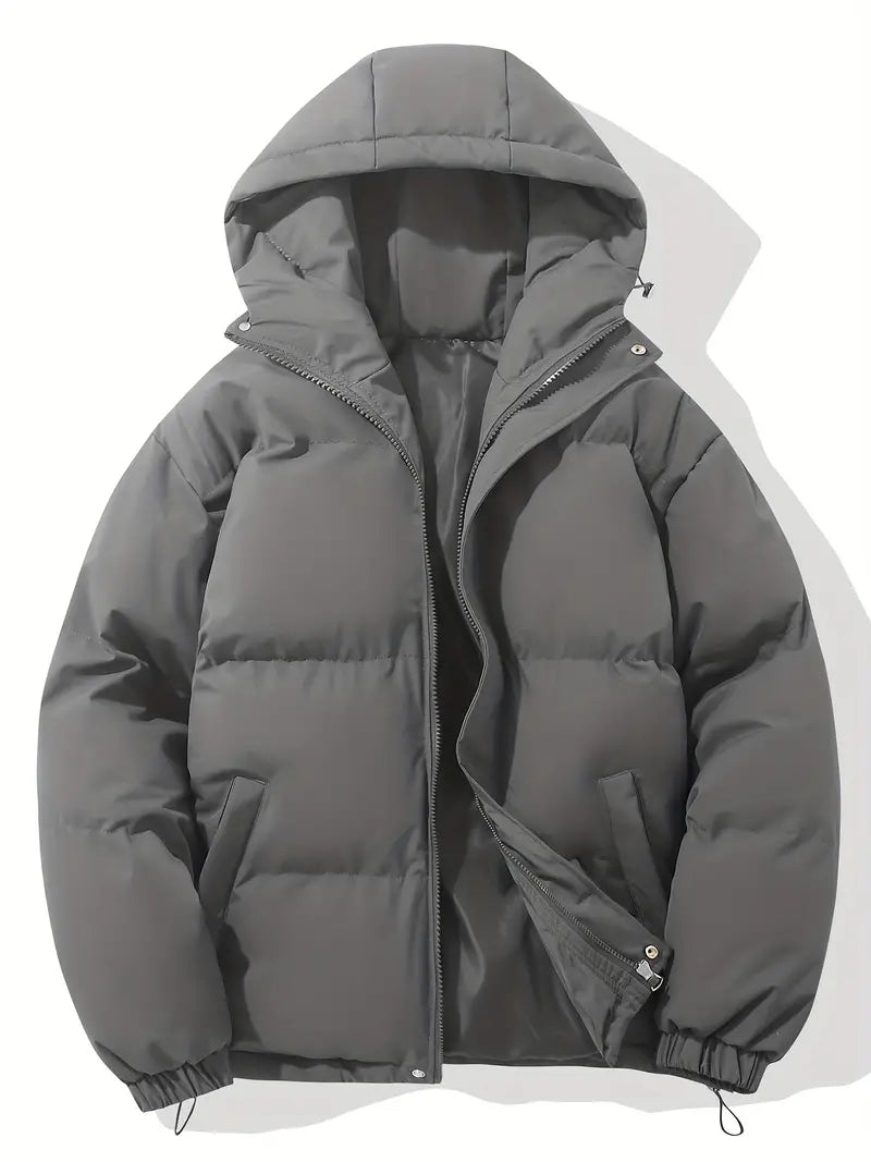 Blair | Hooded Quilted Zip Puffer Winter Coat