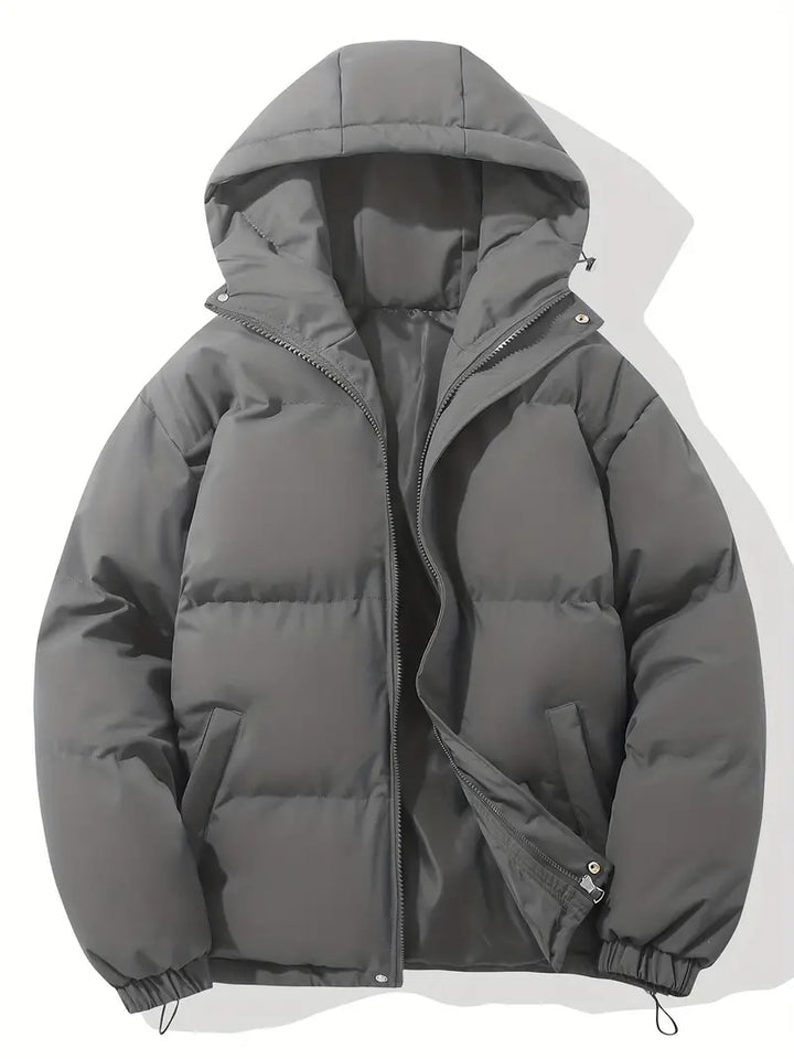 Blair | Hooded Quilted Zip Puffer Winter Coat