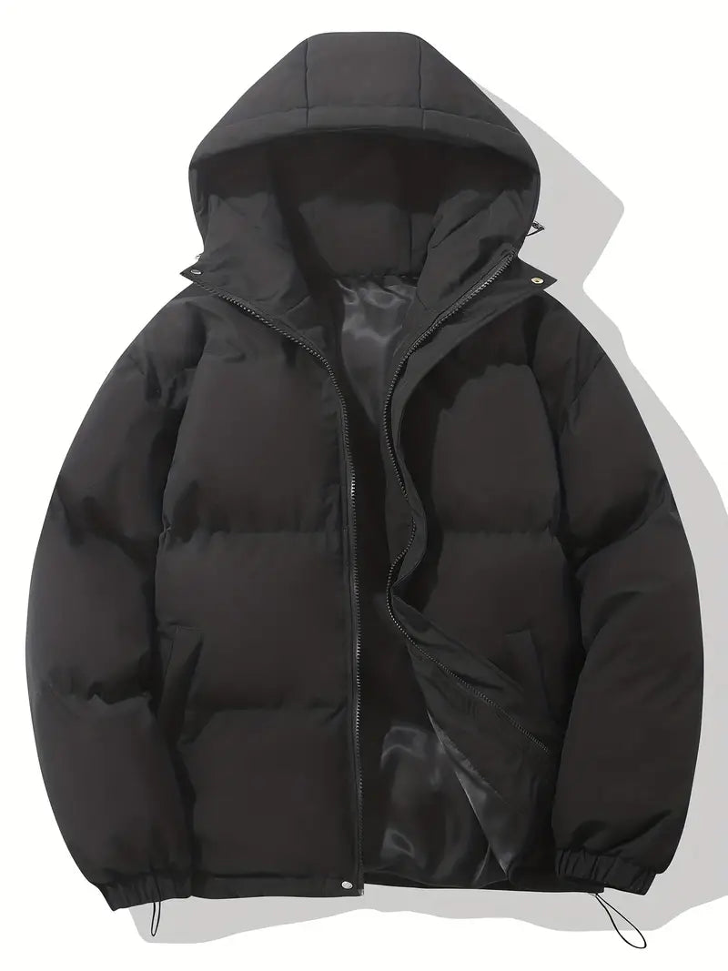 Blair | Hooded Quilted Zip Puffer Winter Coat