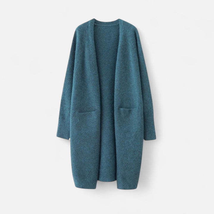 Ivy | Relaxed V-Neck Open Front Cardigan