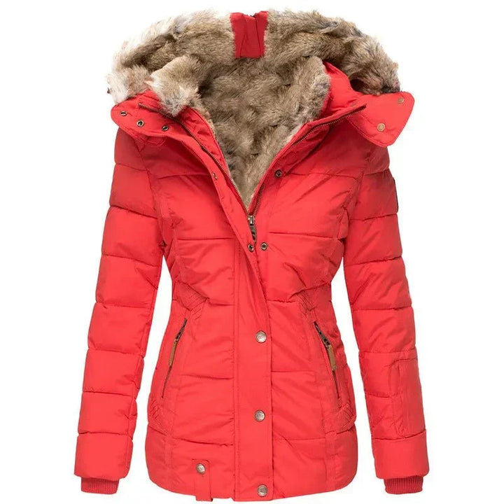 Bronte | Womens Hooded Quilted Winter Coat Parka