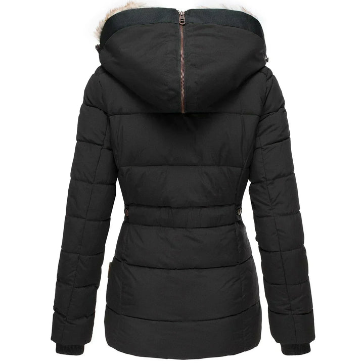 Bronte | Womens Hooded Quilted Winter Coat Parka