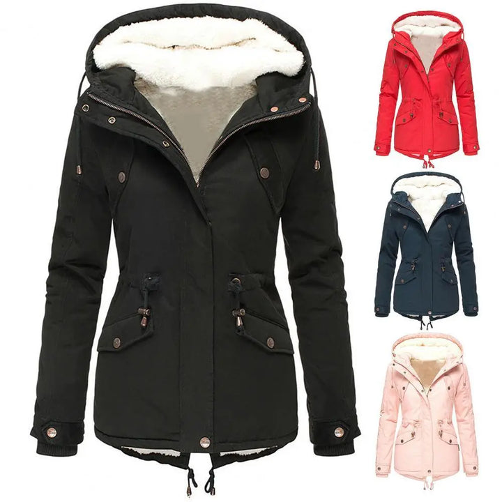 Bronte | Womens Relaxed Hooded Winter Coat Parka