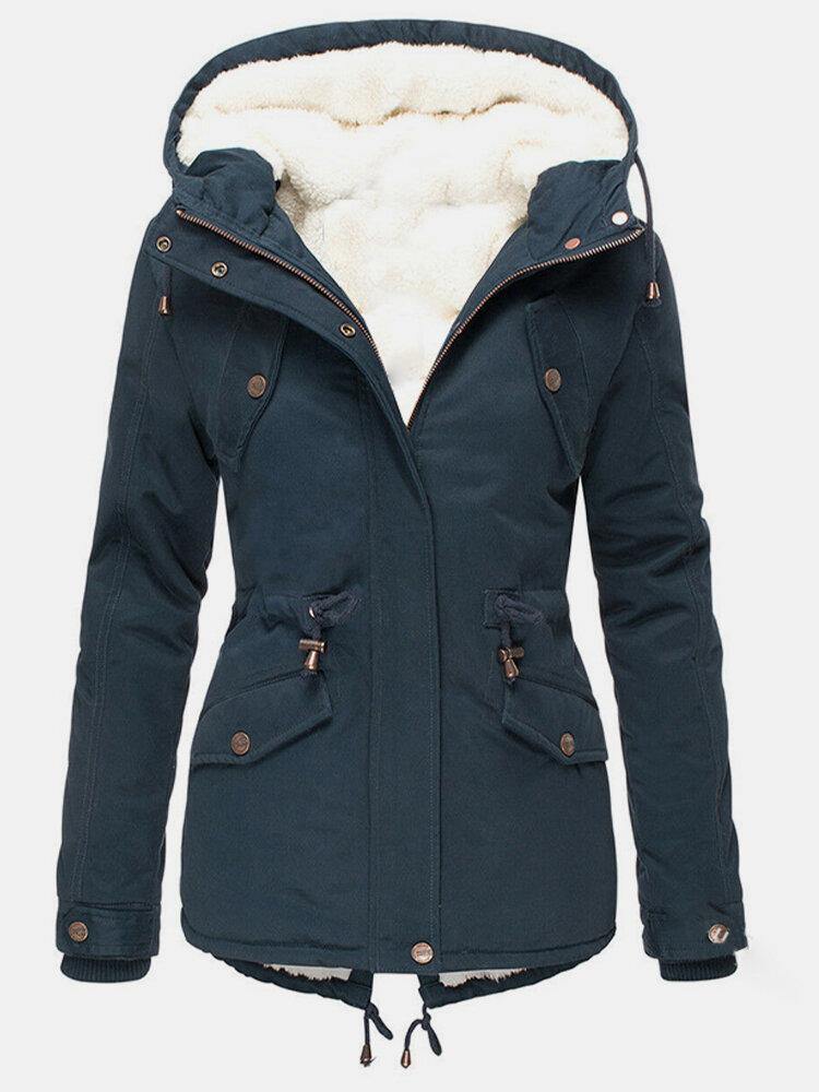 Bronte | Womens Relaxed Hooded Winter Coat Parka