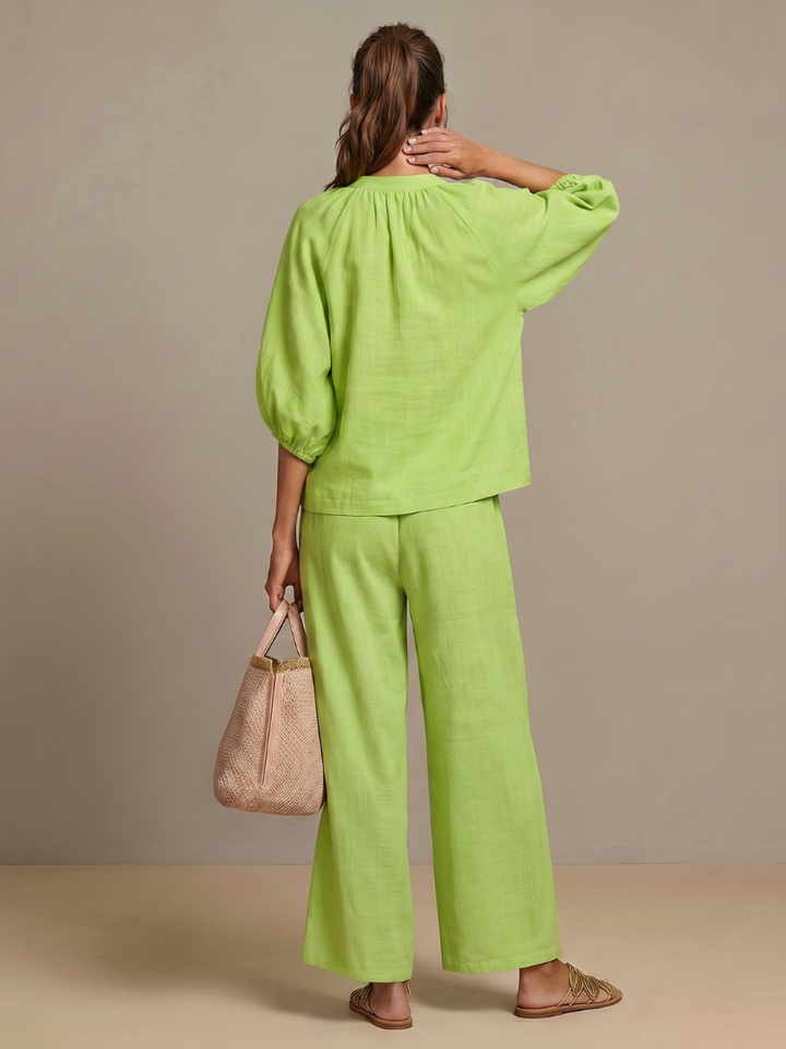 Bronte | Womens V Neck Zip Blouse Going Out Top