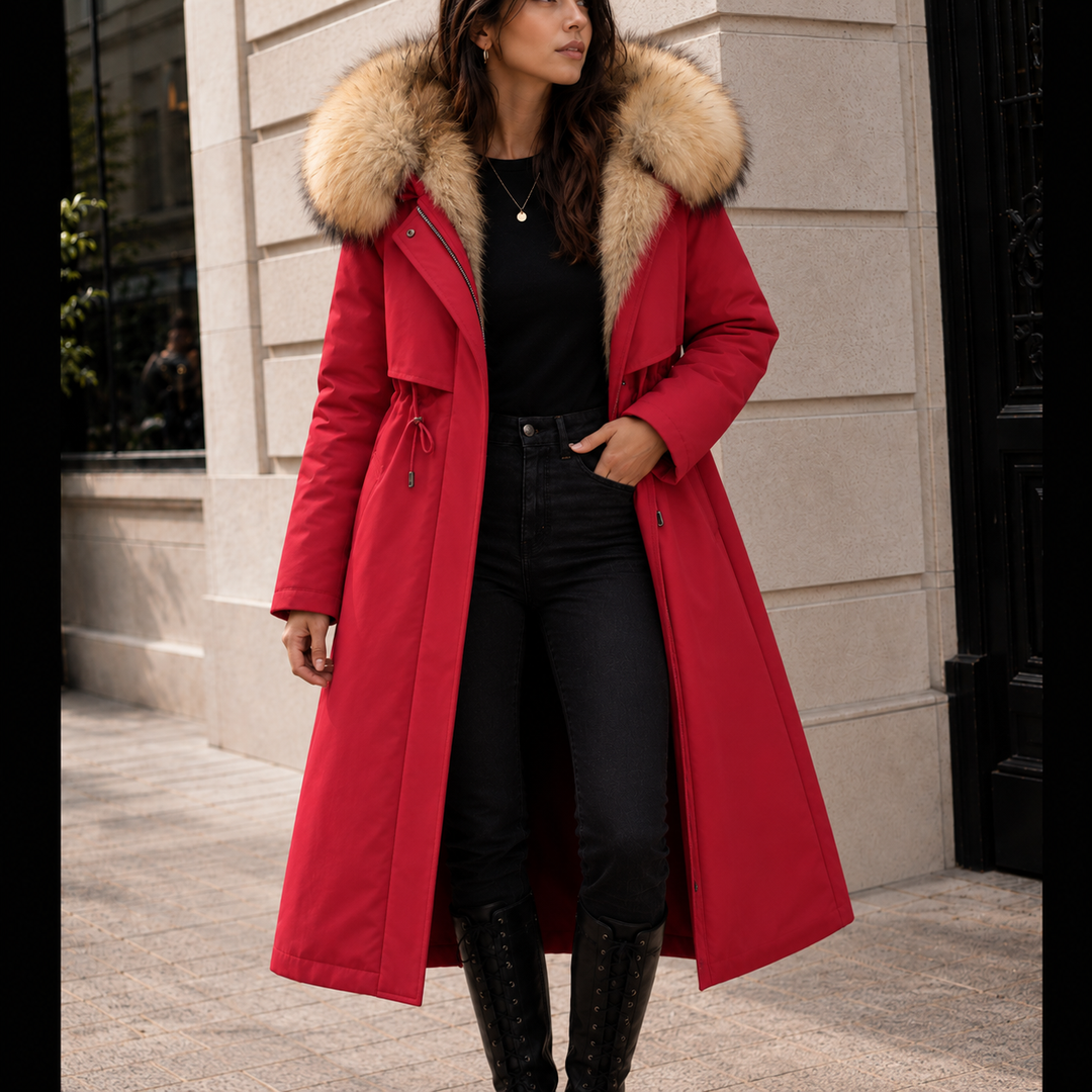 Juno | Womens Faux Fur Lined Hooded Parka