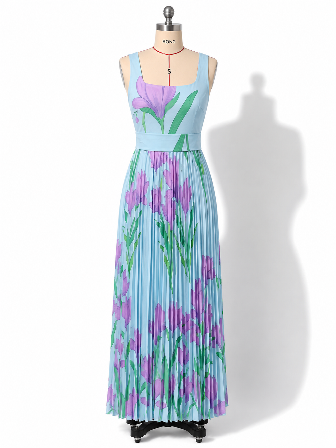 Daisy | Sleeveless Wedding Guest Floral Maxi Dress