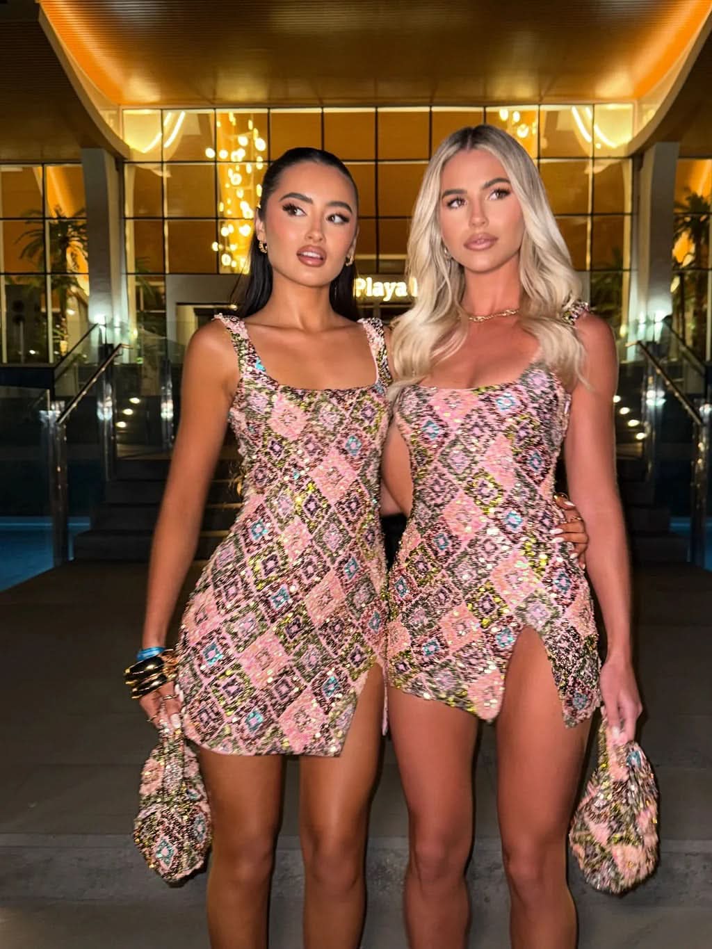 Darcey | Sleeveless Sequin Cocktail Party Mini Dress