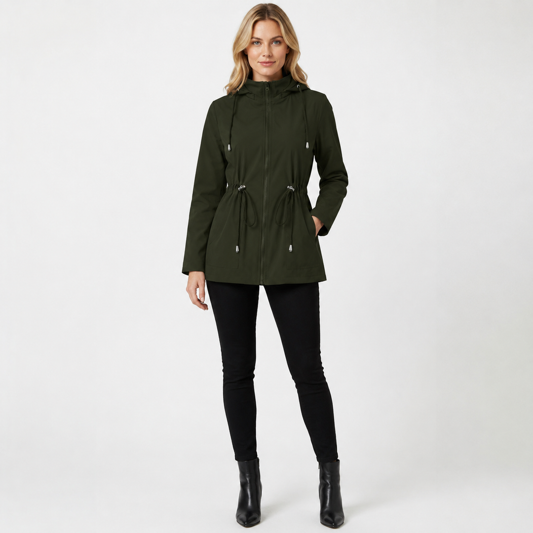 Felicity | Womens Relaxed Fit Hooded Zip Up Jacket