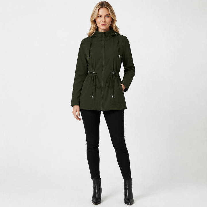 Felicity | Womens Relaxed Fit Hooded Zip Up Jacket