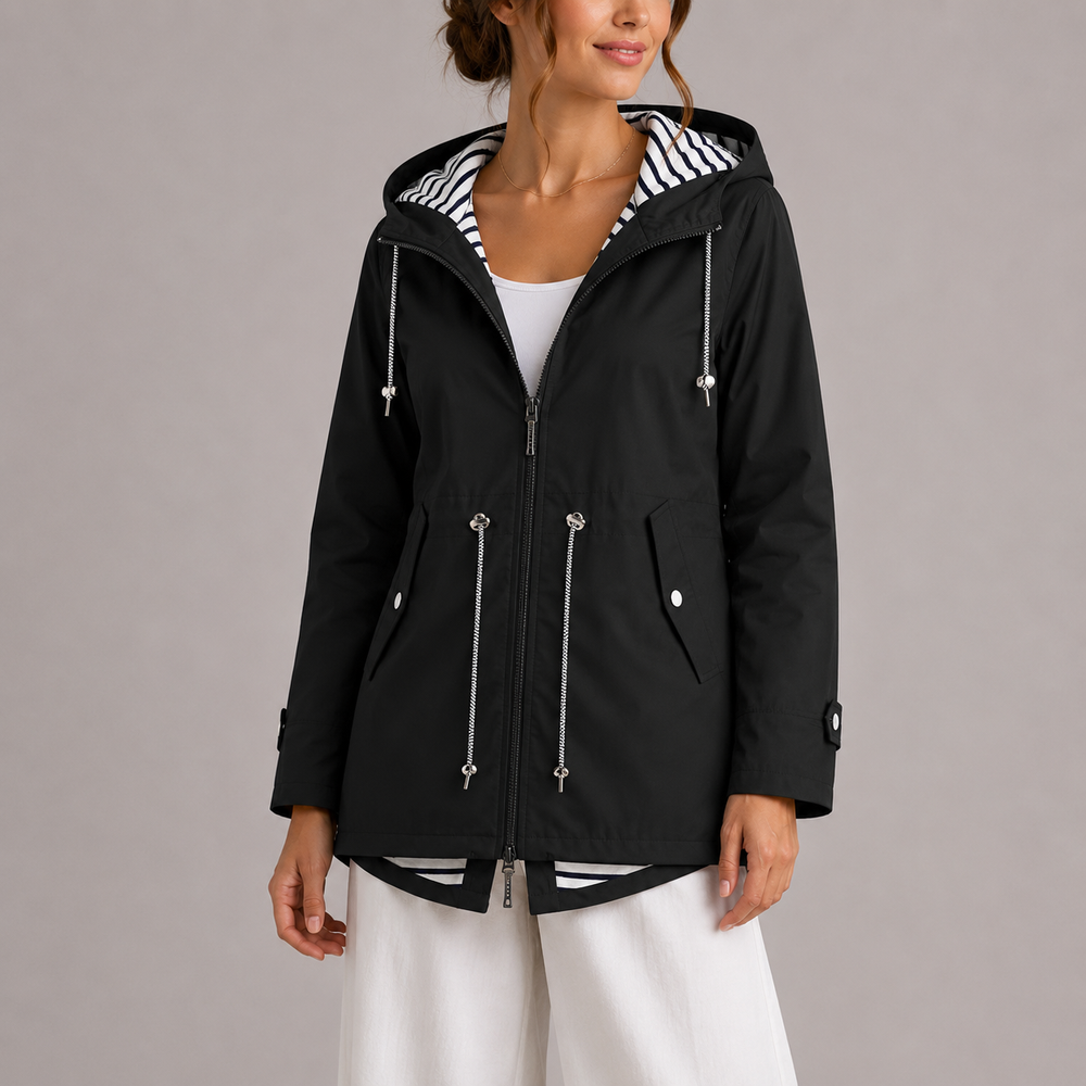 Florence | Womens Hooded Relaxed Fit Zip Jacket