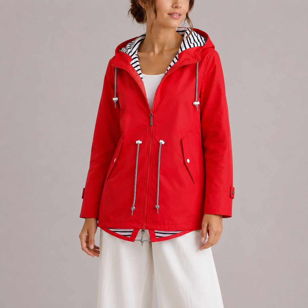 Florence | Womens Hooded Relaxed Fit Zip Jacket