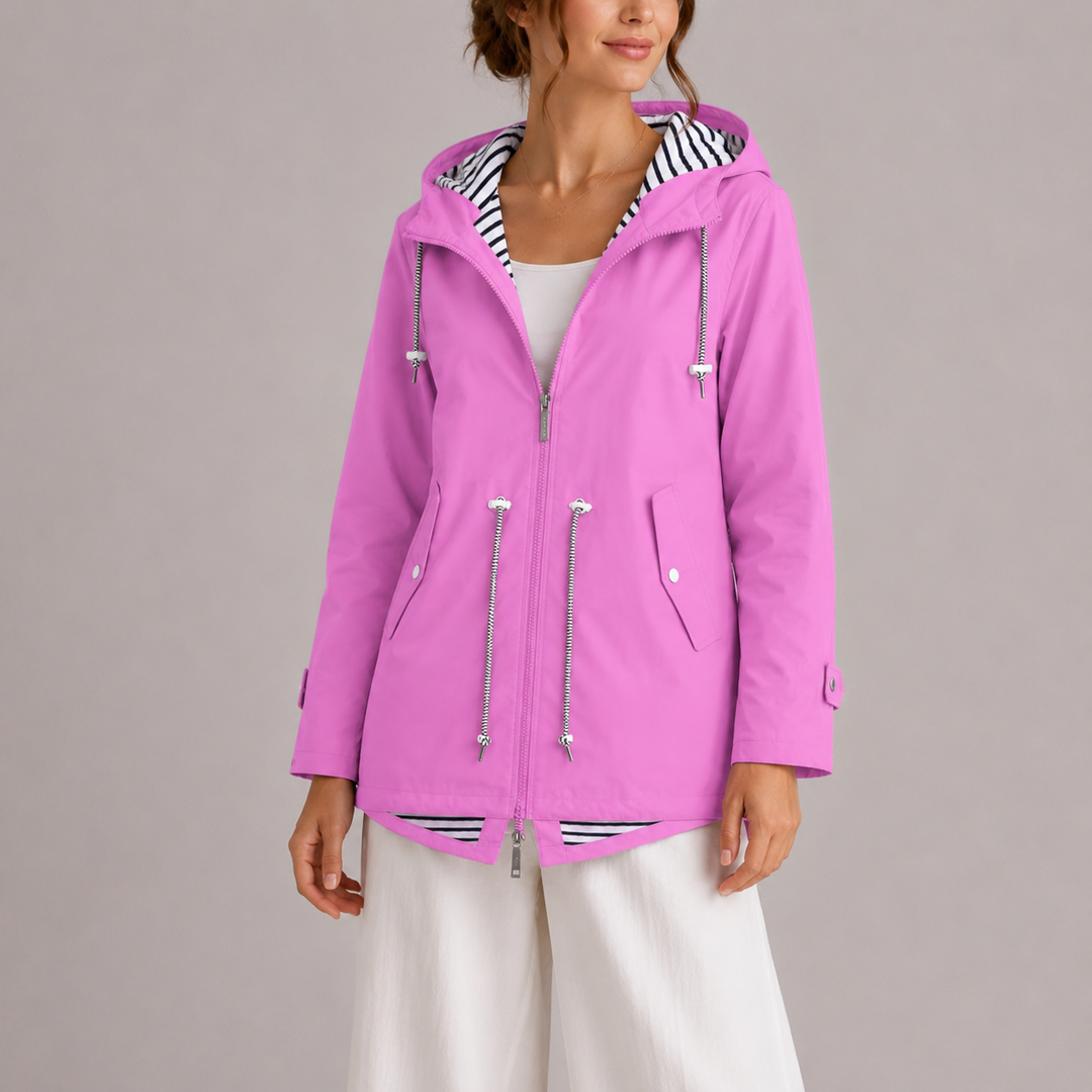 Florence | Womens Hooded Relaxed Fit Zip Jacket