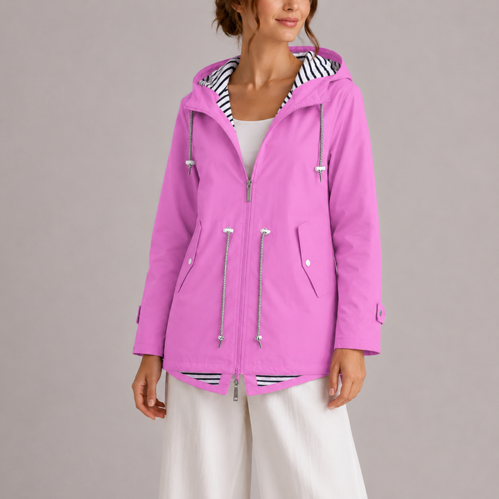 Florence | Womens Hooded Relaxed Fit Zip Jacket