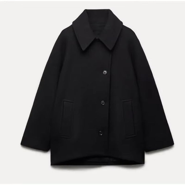 Florence | Womens Oversized Double Breasted Collared Coat