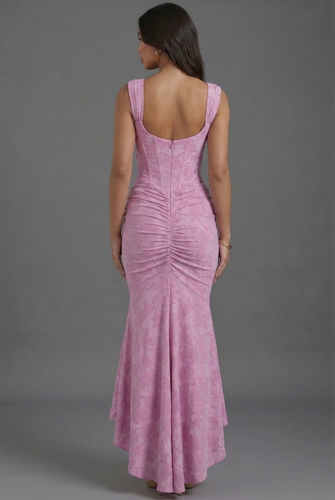 Freya | Sleeveless Wedding Guest Floral Maxi Dress
