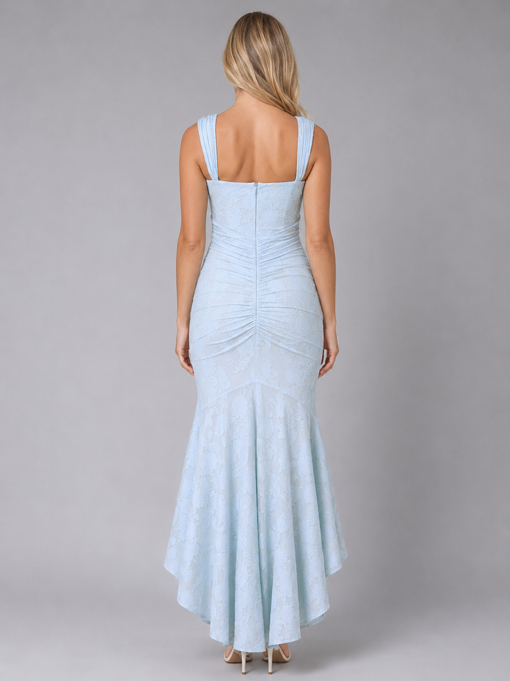 Georgia | Floral Lace Wedding Guest Midi Dress