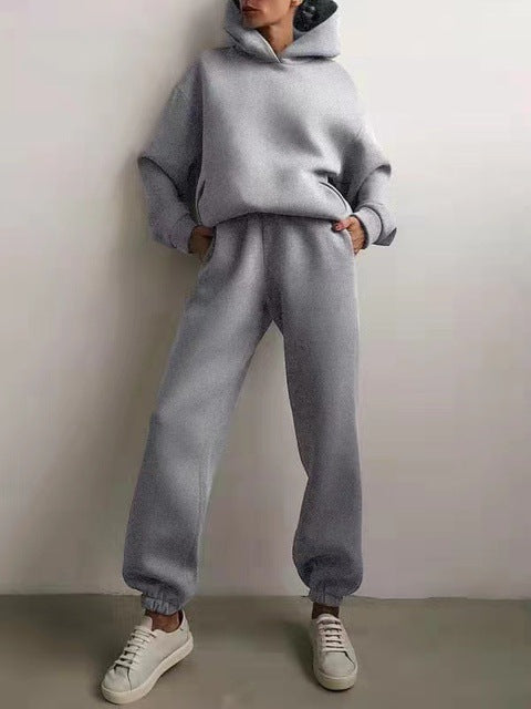 Harriet | Womens Hooded Fleece Joggers Lounge Set