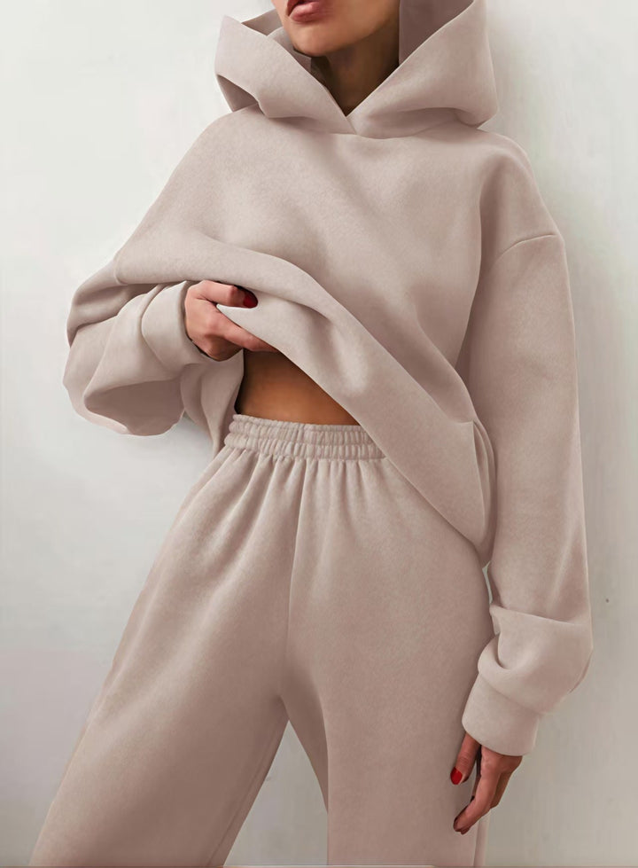 Harriet | Womens Hooded Fleece Joggers Lounge Set