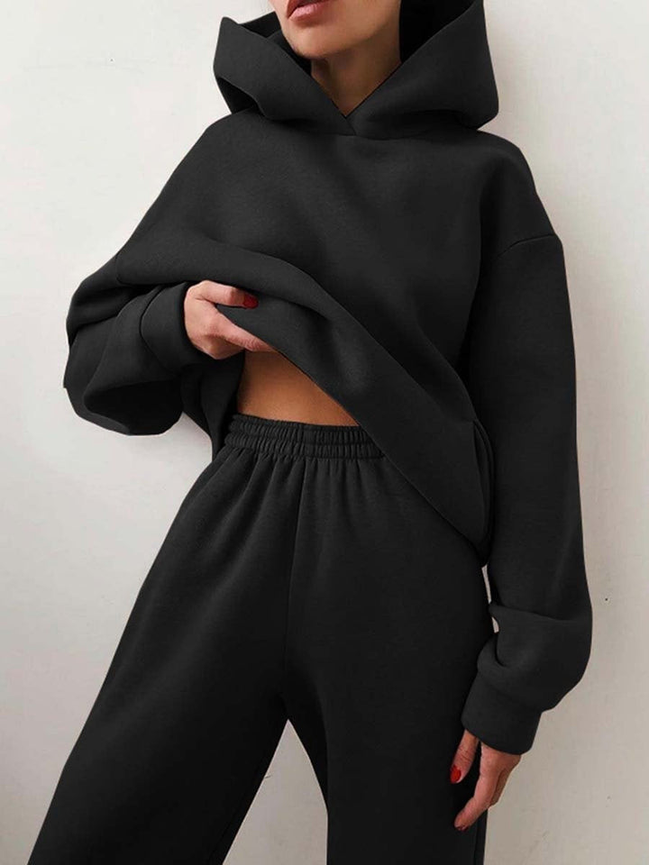 Harriet | Womens Hooded Fleece Joggers Lounge Set