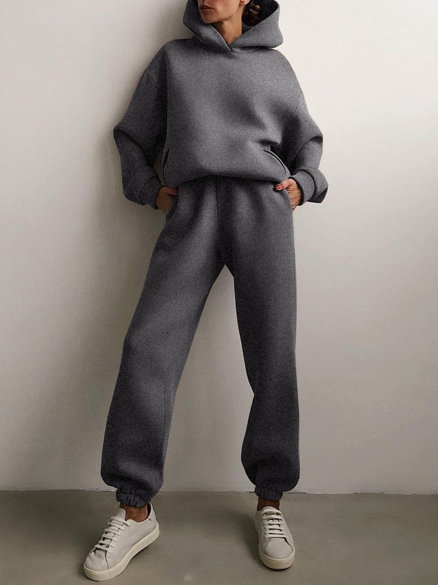 Harriet | Womens Hooded Fleece Joggers Lounge Set