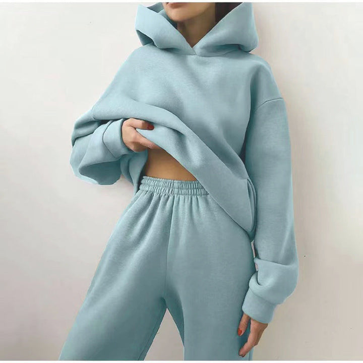 Harriet | Womens Hooded Fleece Joggers Lounge Set