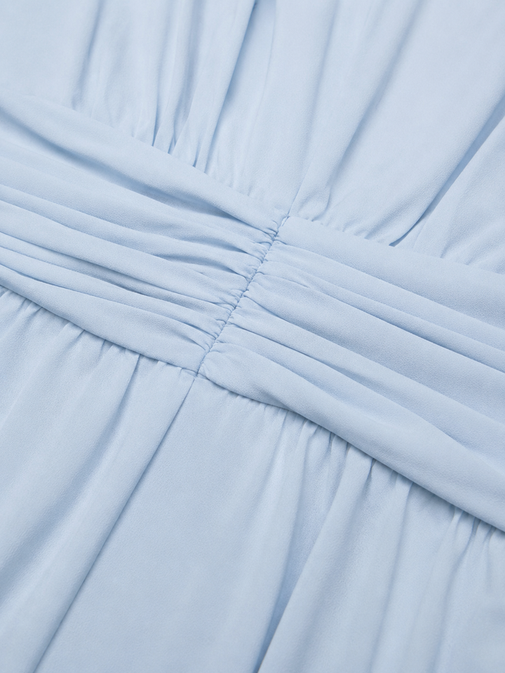 Hattie | Wedding Guest Sleeveless Chiffon Maxi Dress