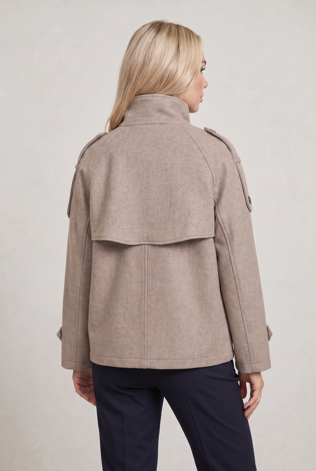 Daisy | Womens Wool Blend Double Breasted Coat