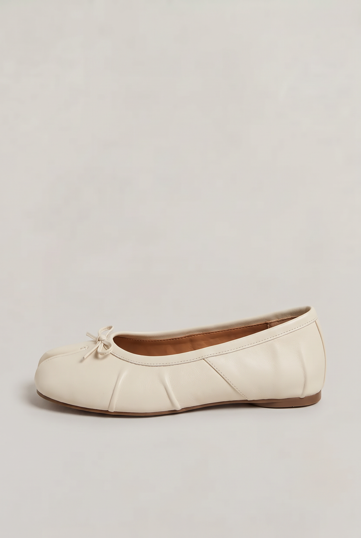 Felicity | Split Toe Bow Ballet Flats