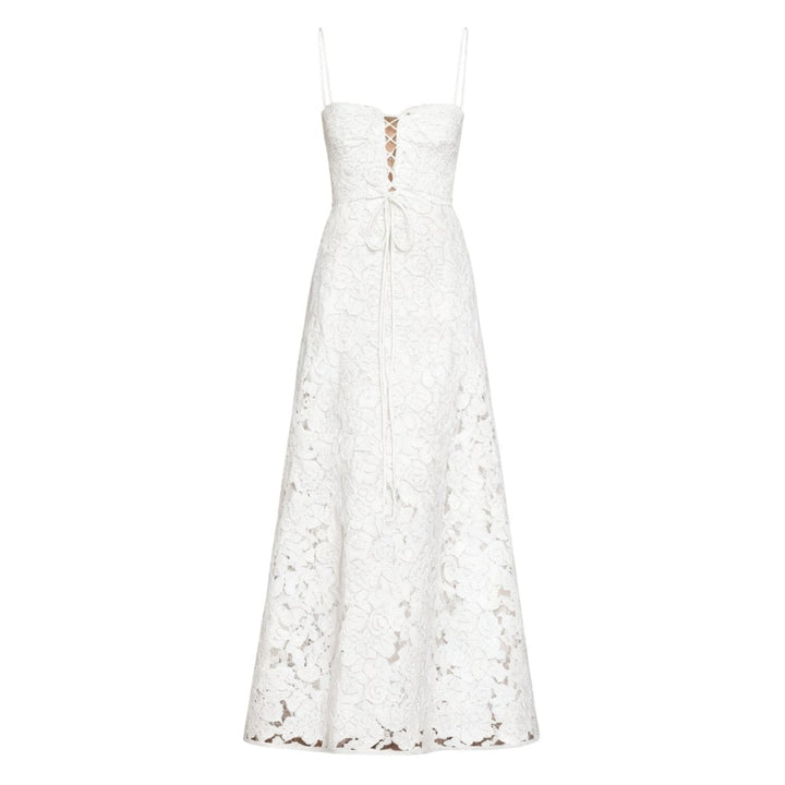 Isla | Sleeveless Wedding Guest Floral Maxi Dress